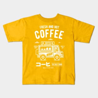 Coffee Freshly Brewed Kids T-Shirt